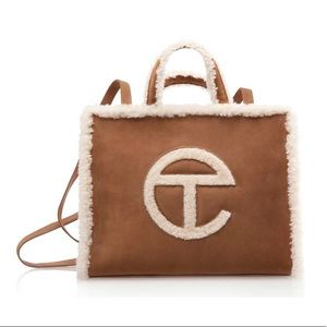 Telfar X Ugg Medium Tote in Chestnut